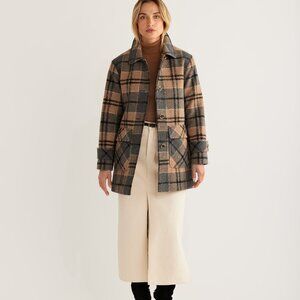 Pendleton WOMEN'S wool plaid BARN COAT